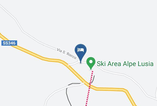 Hotel Malga Passerella Map