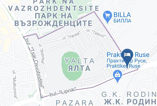 Ruse Kv Yalta - Family Hotel Kramus Maps