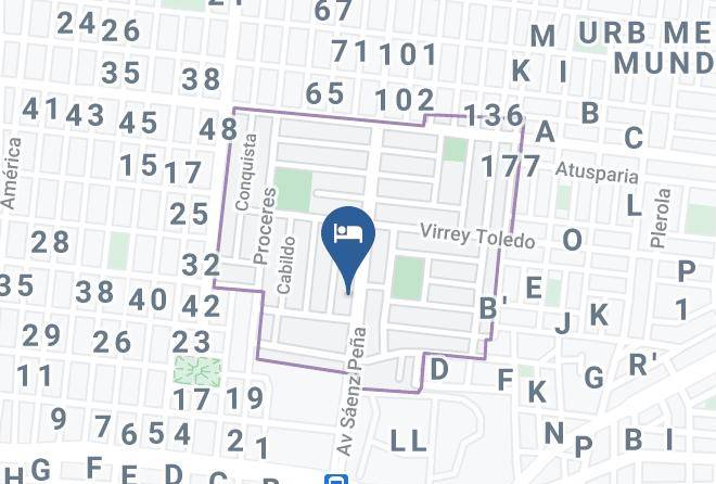Chiclayo - Hotel Malibu Maps