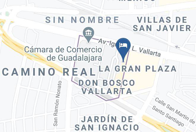 Zapopan - Hotel Malibu Maps