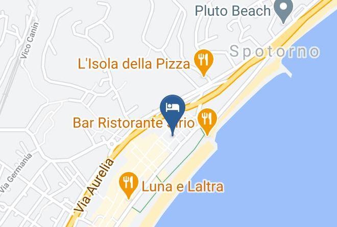 Savona - Hotel Malibu Maps