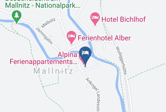 Spittal An Der Drau - Hotel Mallnitz Maps