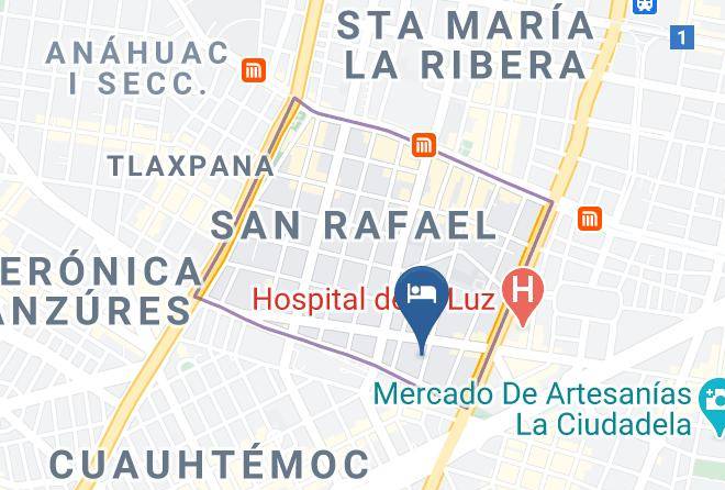 Cuauhtemoc - Hotel Mallorca Maps
