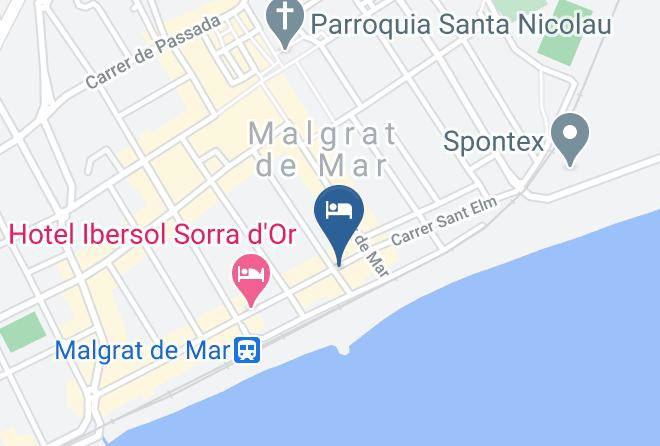 Barcelona - Hotel Mallorca Ii Maps