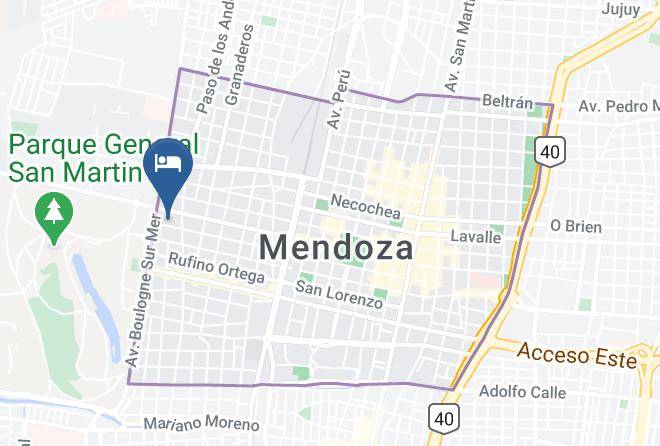Mendoza - Hotel Mallorca Mendoza Maps