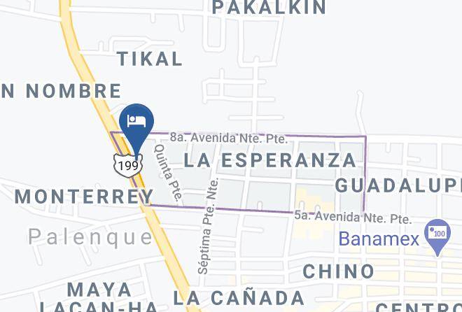 Palenque - Hotel Mallorca Maps