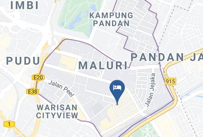 Kuala Lumpur - Hotel Maluri Maps