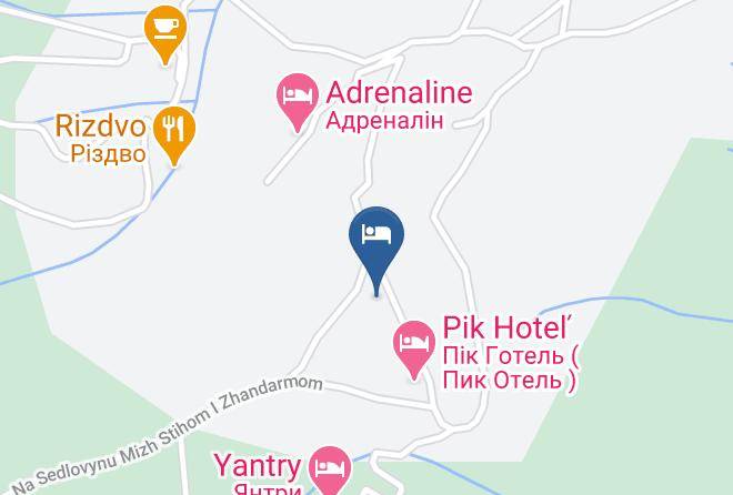 Rakhiv Raion - Hotel Malva Maps