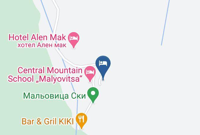 Hotel Malyovitsa Map