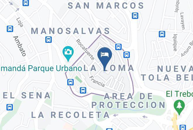 Distrito Metropolitano De Quito - Hotel Mama Cuchara By Art Hotels Ecuador Maps
