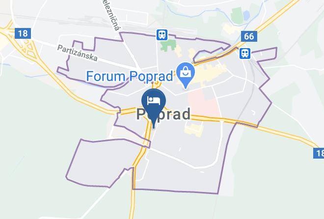 Poprad - Hotel Mamut Maps