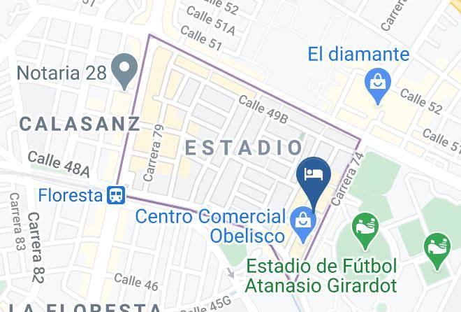 Hotel Manager Obelisk Map