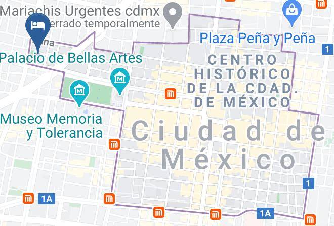 Cuauhtemoc - Hotel Managua Maps
