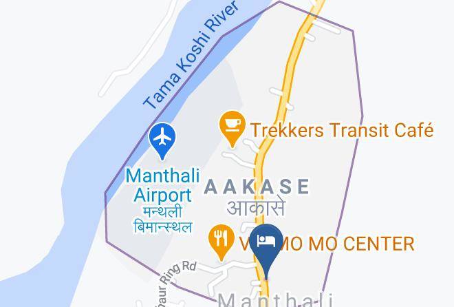 Ramechhap - Hotel Manakamana Airport View Maps