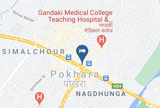 Pokhara - Hotel Manakamana Darshan Maps