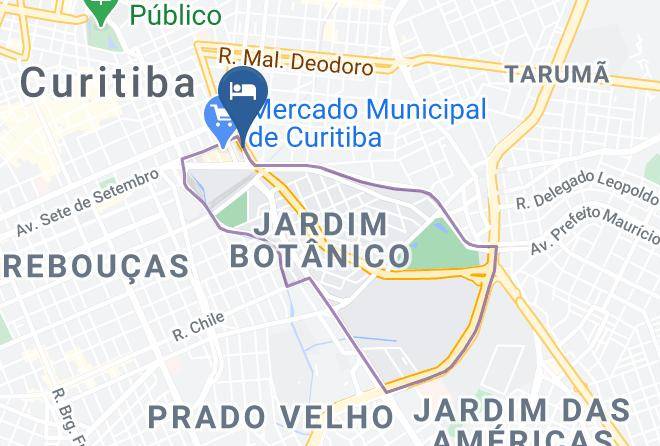 Curitiba - Hotel Manancial Maps