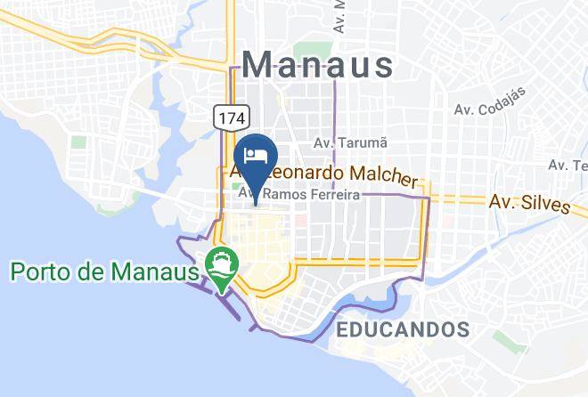 Manaus - Hotel Manaos Maps