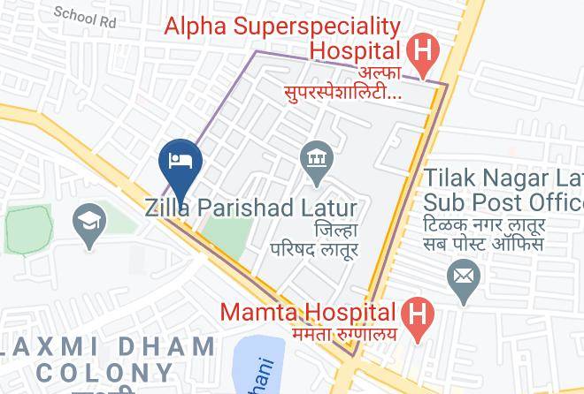 Latur - Hotel Manas Maps