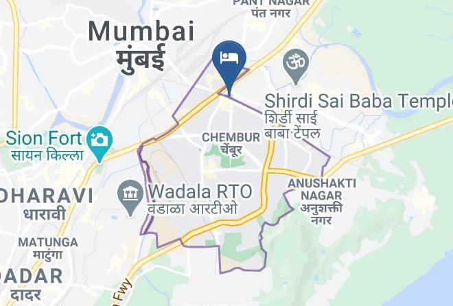 Mumbai - Hotel Manas Residency Maps
