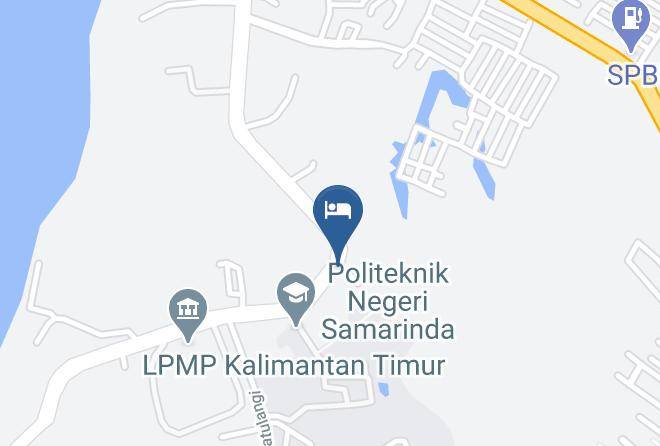 Samarinda - Hotel Manau Maps