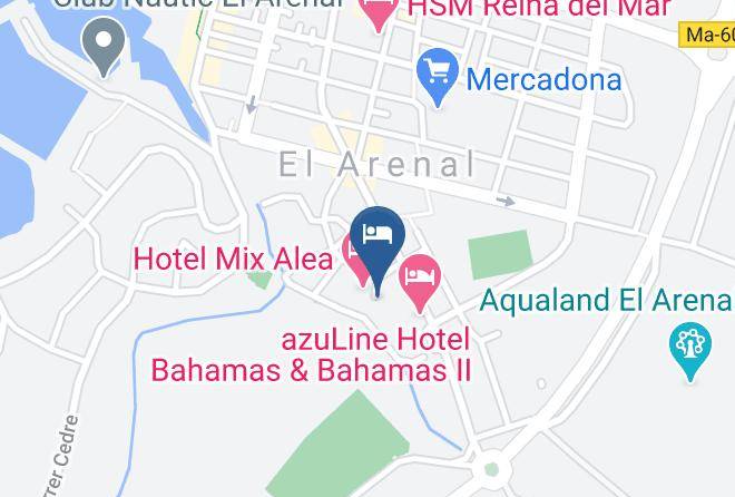 Hotel Manaus Map