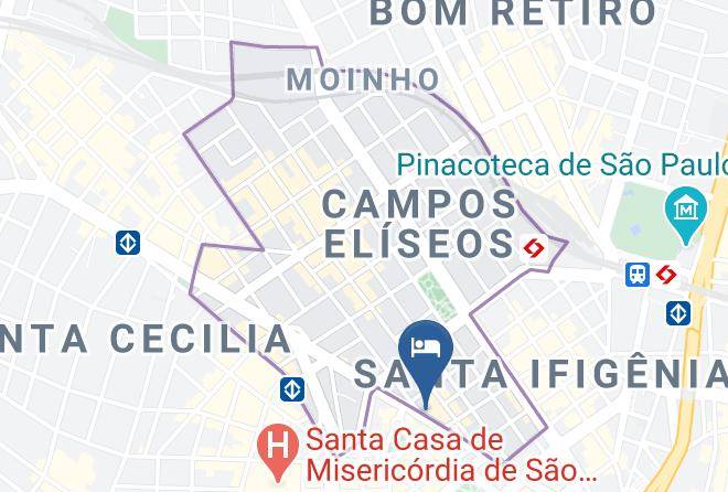 Sao Paulo Republica - Hotel Manchete Maps