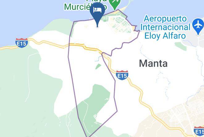 Manta - Hotel Mancora Maps