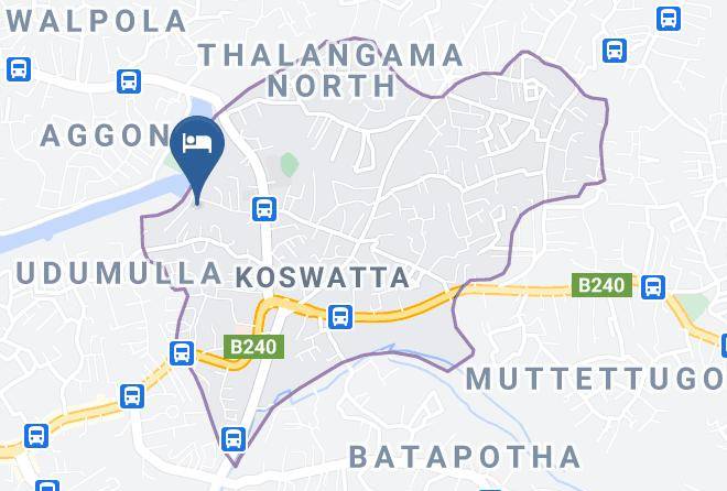 Colombo - Hotel Mandakini Maps