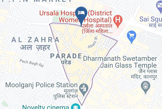 Kanpur - Hotel Mandakini Maps