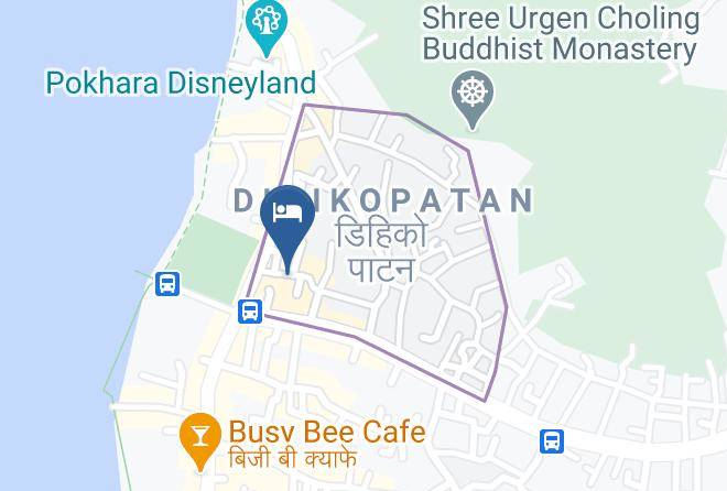 Pokhara - Hotel Mandala Maps