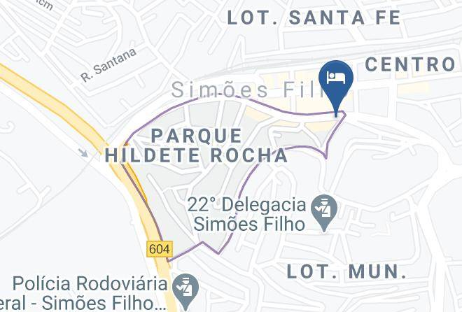Simoes Filho - Hotel Mandala Maps