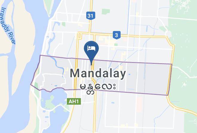 Mahaaungmye - Hotel Mandalay Maps