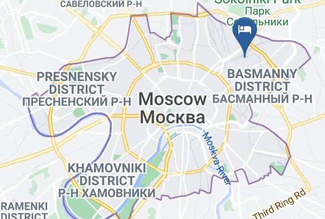 Moscow - Hotel Mandarin Moscow Maps