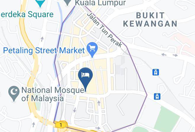 Kuala Lumpur - Hotel Mandarin Pacific Kuala Lumpur Maps
