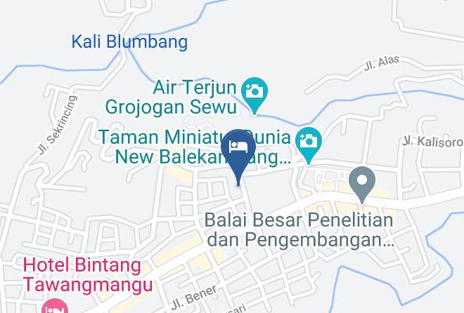 Karanganyar Regency - Hotel Mandaulin Maps