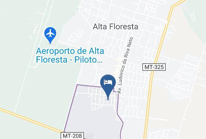 Alta Floresta - Hotel Mandino Maps