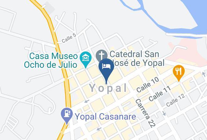 Yopal - Hotel Maneba Maps