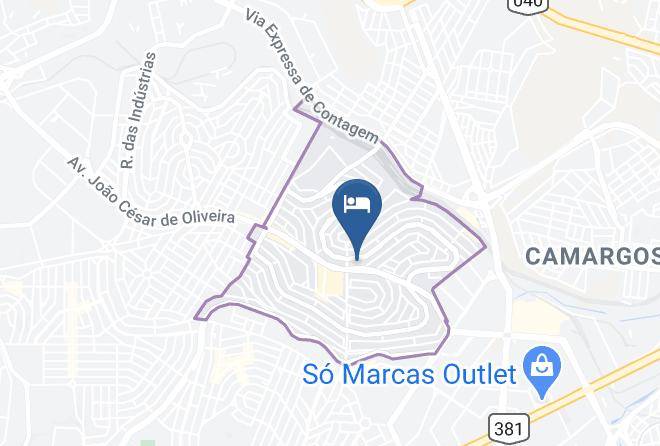 Contagem - Hotel Manferrari Maps