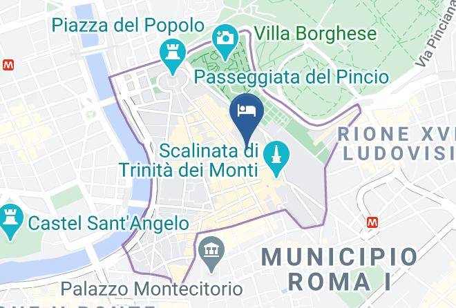Rome - Hotel Manfredi Suite Rome Maps
