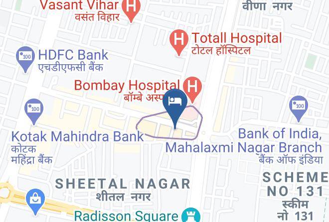 Indore - Hotel Mangal Regency Maps