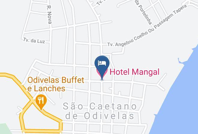 Sao Caetano De Odivelas - Hotel Mangal Maps