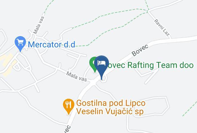Bovec - Hotel Mangart Maps