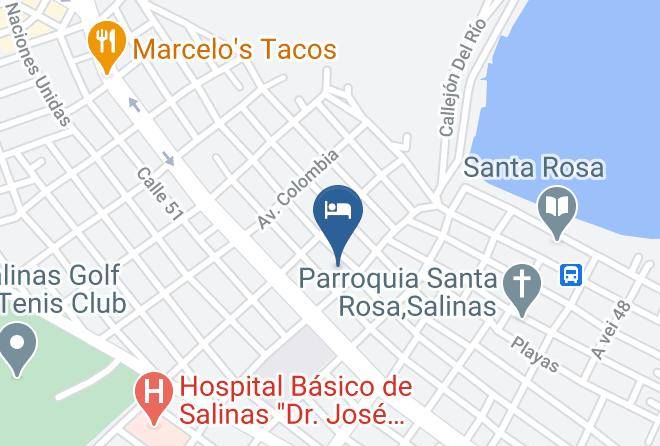 Salinas - Hotel Manhattan Maps