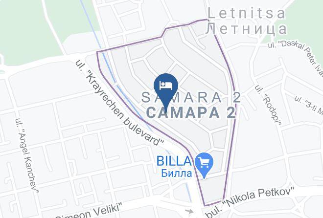Stara Zagora Kv Samara 2 - Hotel Mania Maps