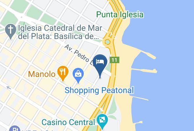 General Pueyrredon Partido - Hotel Manila 1 Maps