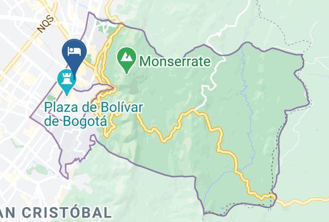 Bogota - Hotel Manila Plaza Maps