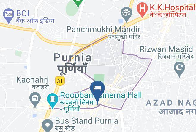 Purnia - Hotel Manila Maps