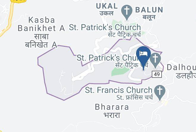Dalhousie Sub District - Hotel Manimahesh Dalhousie Maps