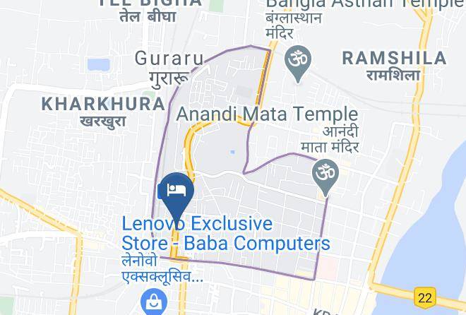 Gaya - Hotel Manisha International Maps