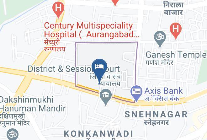 Aurangabad - Hotel Manmandir Executive Maps